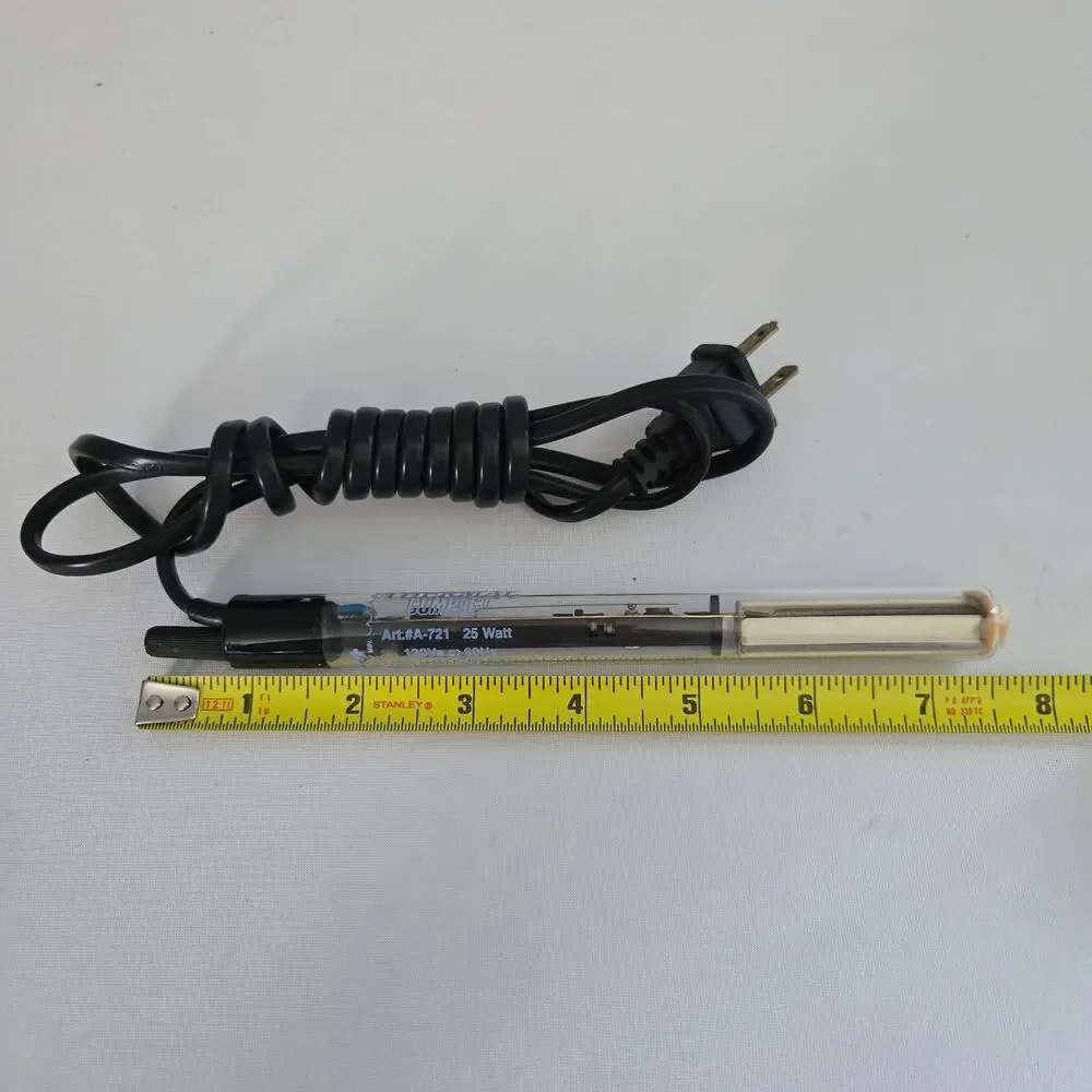 25W Submersible Aquarium Fish Tank Heater Rod Heating Adjustable Thermostat